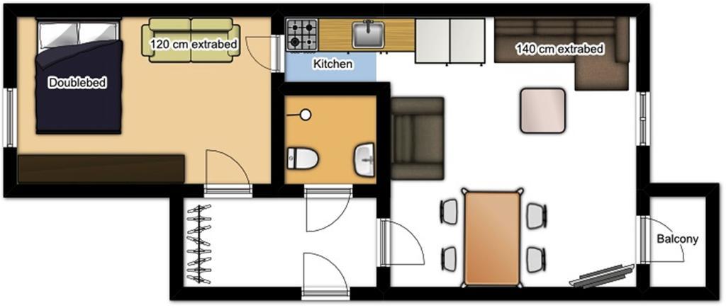 טורקו Borent Suite Apartment מראה חיצוני תמונה